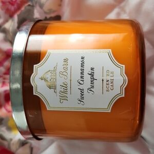 BNWT Bath and Body Works Sweet Cinnamon Pumpkin candle
